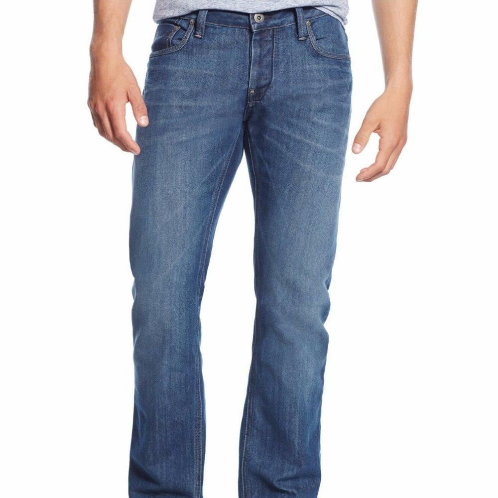 🌠G-STAR RAW ATTACC SLIM-STRAIGHT, Medium-Aged_34L